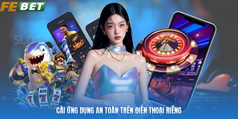 Cài ứng dụng an toàn trên điện thoại riêng