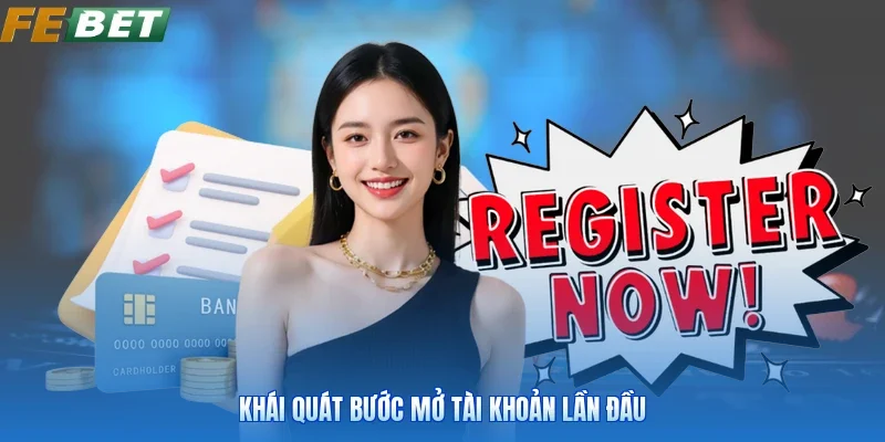Khái quát bước mở tài khoản lần đầu