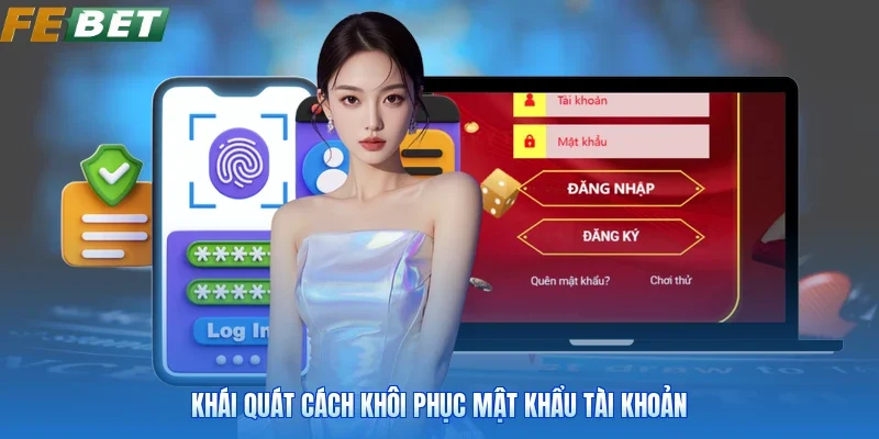 Khái quát cách khôi phục mật khẩu tài khoản