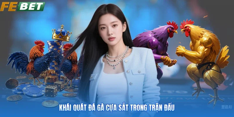 Khái quát đá gà cựa sắt trong trận đấu