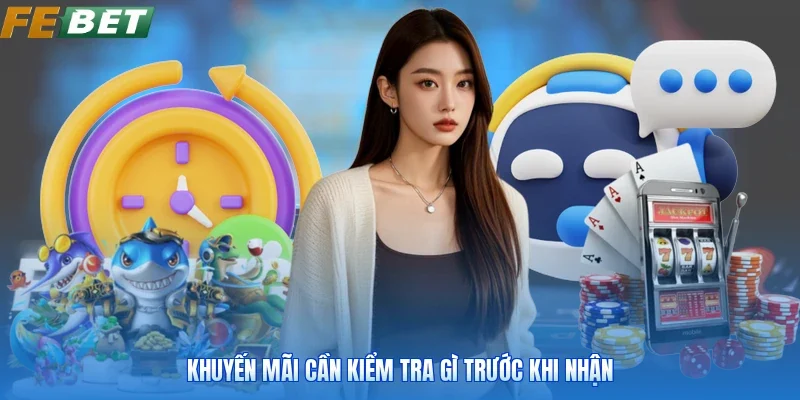 Khuyến mãi cần kiểm tra gì trước khi nhận